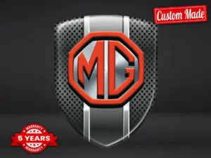 MG Heckscheibenaufkleber Premium Anpassbar Maximal